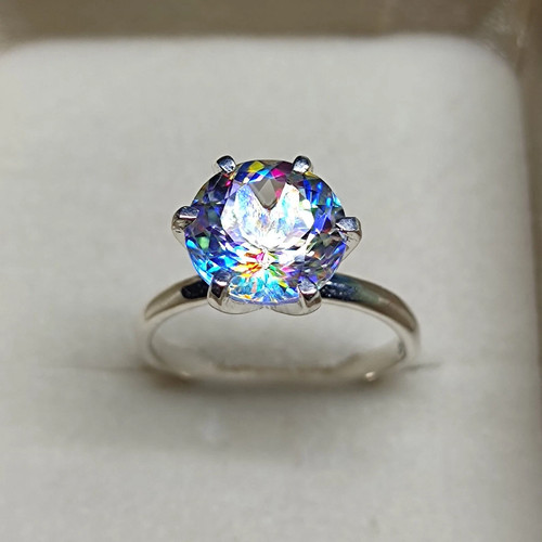 Anello mistico bicolore