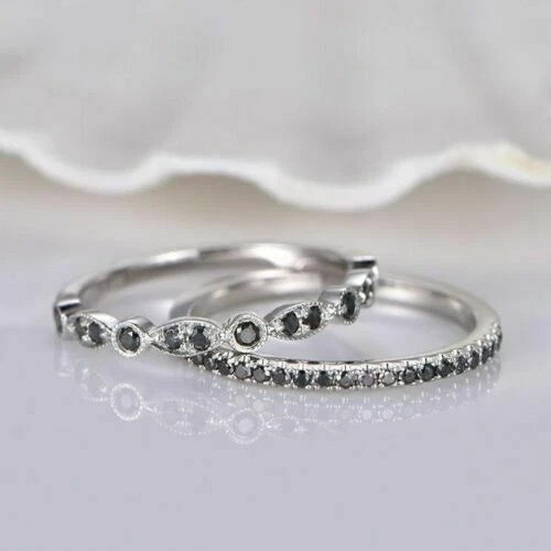 Set fede nuziale 2ct rotondo - fede,