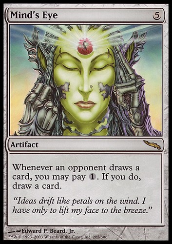 Mtg mind eye english - exc,
