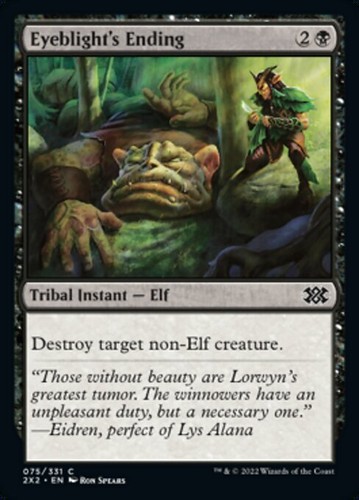 Mtg eyeblight ending foil - ending,