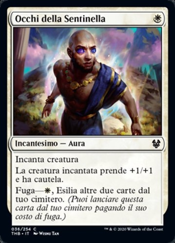 Mtg sentinel eyes exc - 4x,