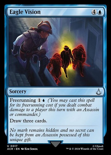 Mtg eagle vision foil - mtg,
