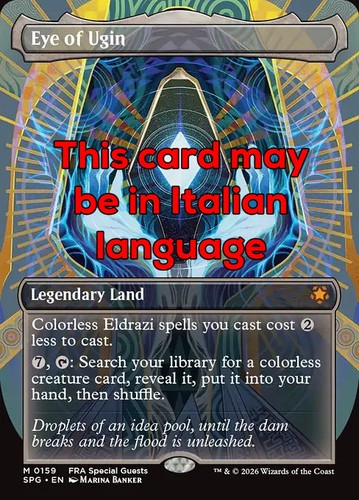 Mtg eye ugin 159 - eye,