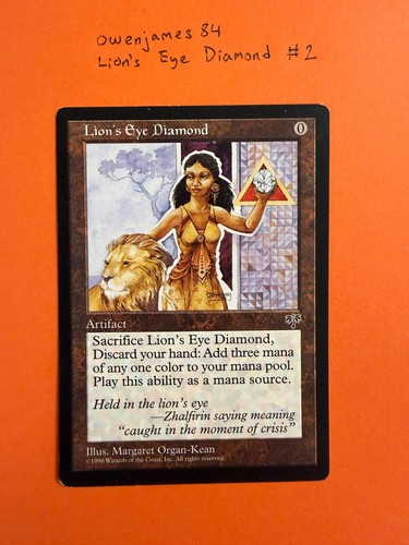 Lion eye diamond mtg - **lion's, diamond**