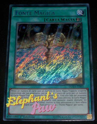 Yugioh fonte magica rara - fonte,