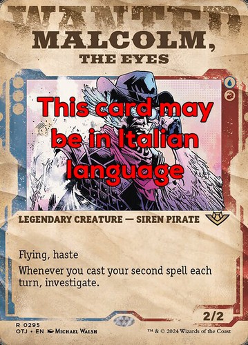 Mtg malcolm the eyes - the,