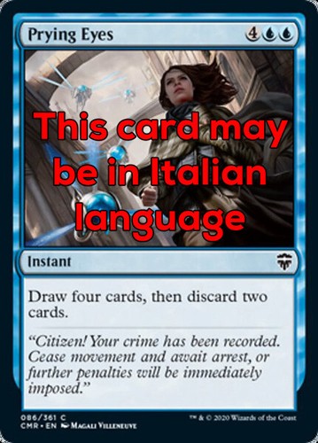 Mtg prying eyes - -, occhi