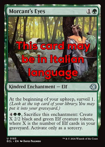 Mtg morcant eyes - morcant's, exc