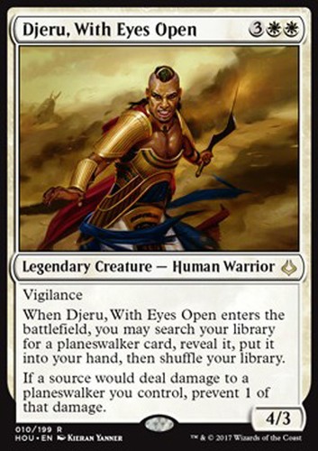 Mtg djeru with eyes open - mtg,