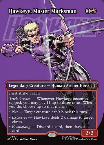 Mtg hawkeye master marksman - hawkeye,,