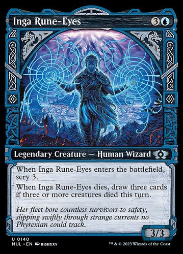Mtg inga rune - 140, foil